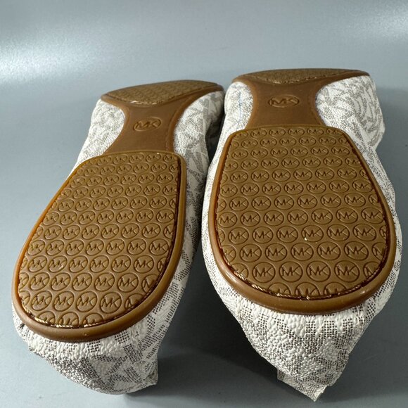 New MICHAEL MICHAEL KORS Juliette Logo Ballet Flat, Size 10 M - Picture 11 of 16